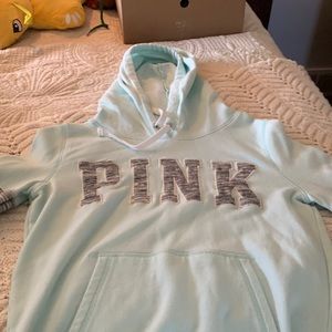3- Pink brand, hoodies